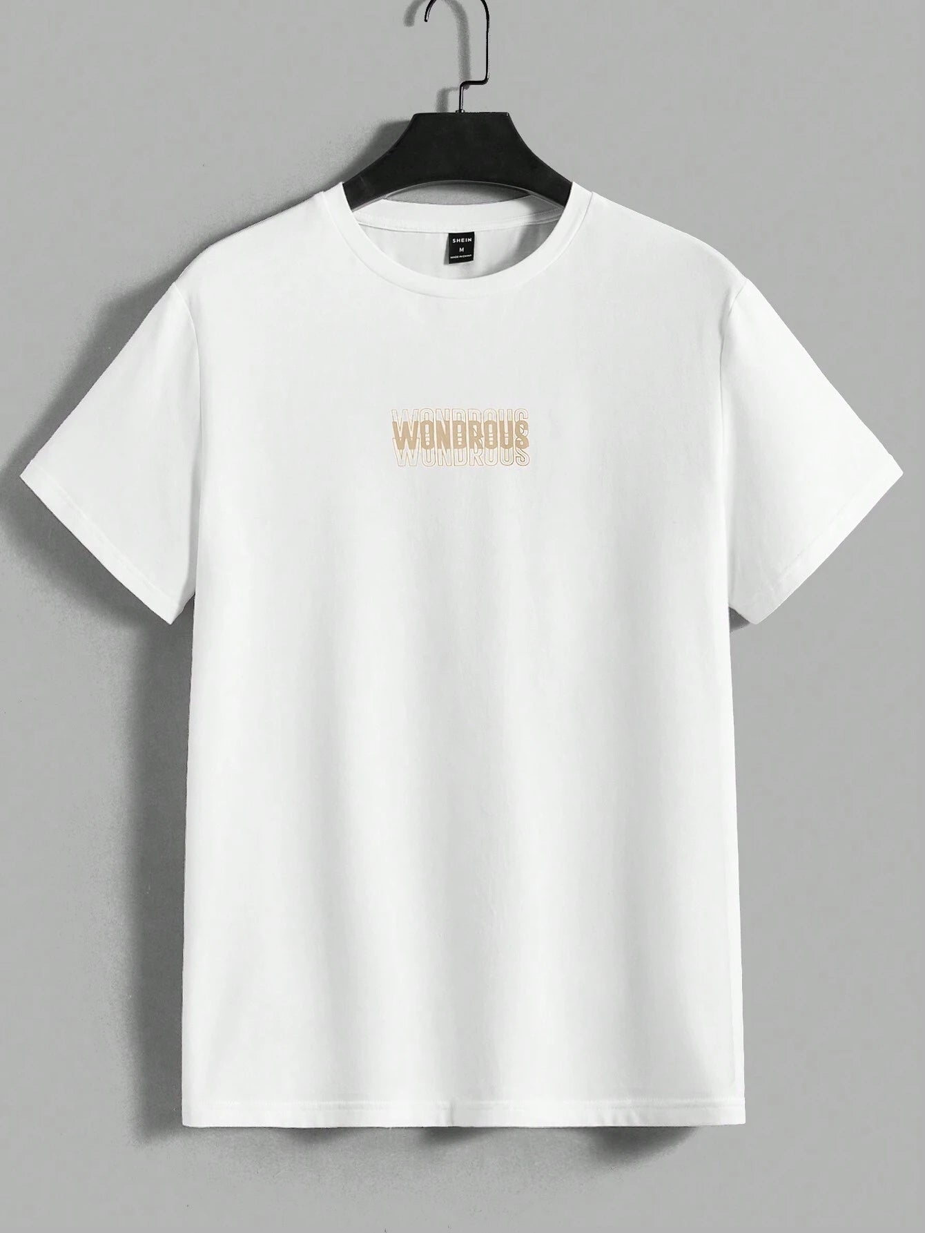 AXEPEAK Men'S Summer Letter Print round Neck Short Sleeve Casual T-Shirt and Shorts Set, Streetwear Ready