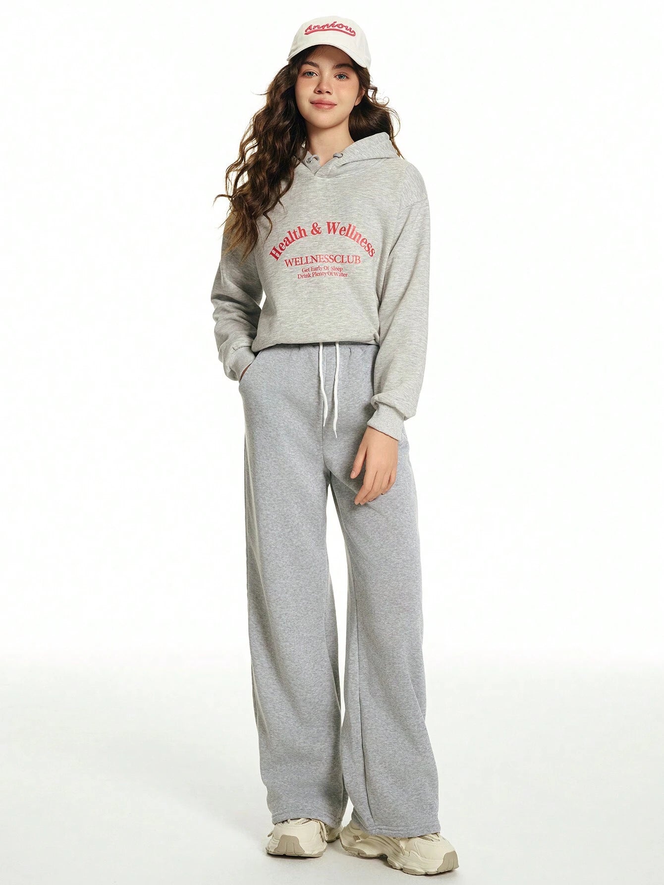 Teen Girl Plain Front Tie Pocket Casual Pants, Daily Wear