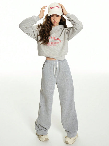 Teen Girl Plain Front Tie Pocket Casual Pants, Daily Wear